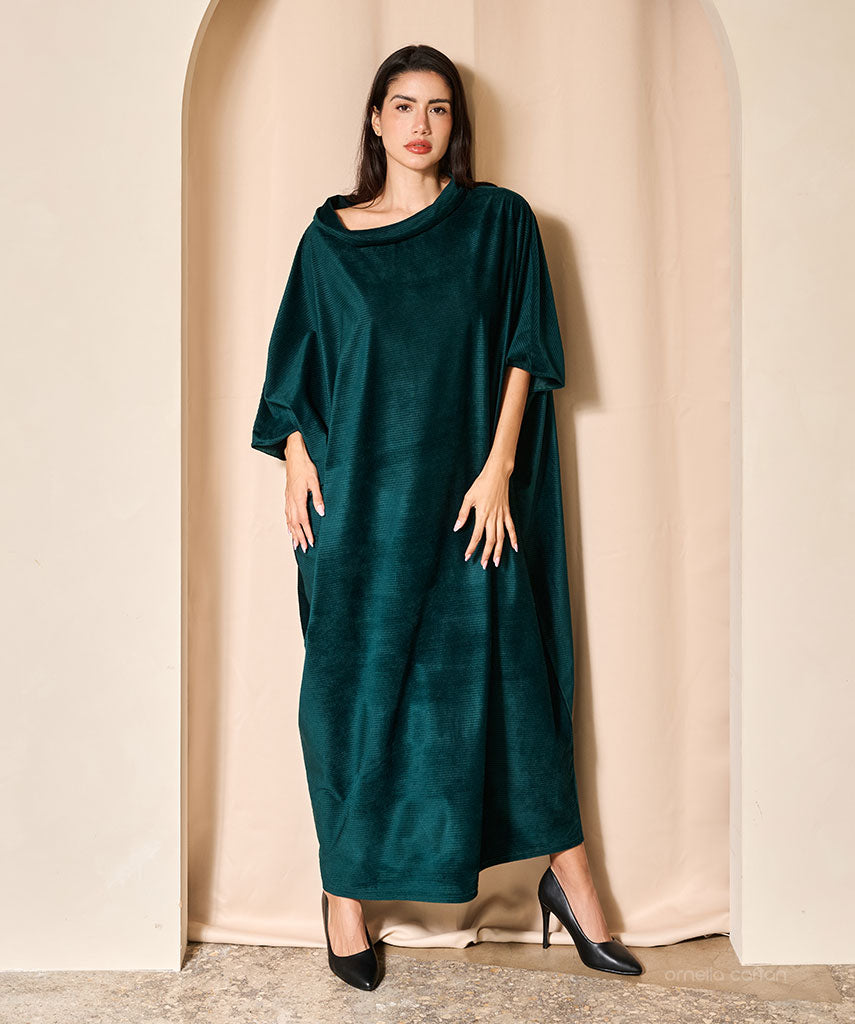 Caftano in velluto caldo e morbido - Ornella Caftan™