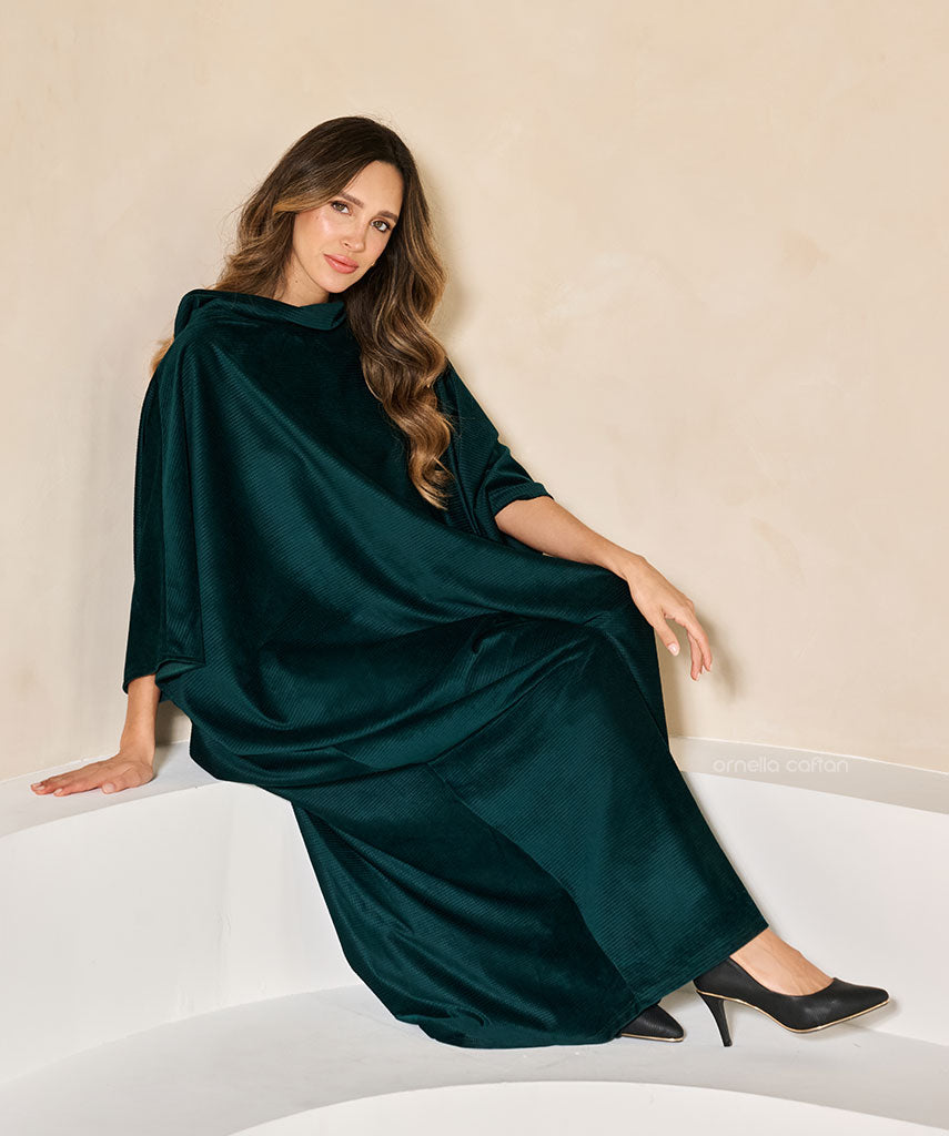 Caftano in velluto caldo e morbido - Ornella Caftan™