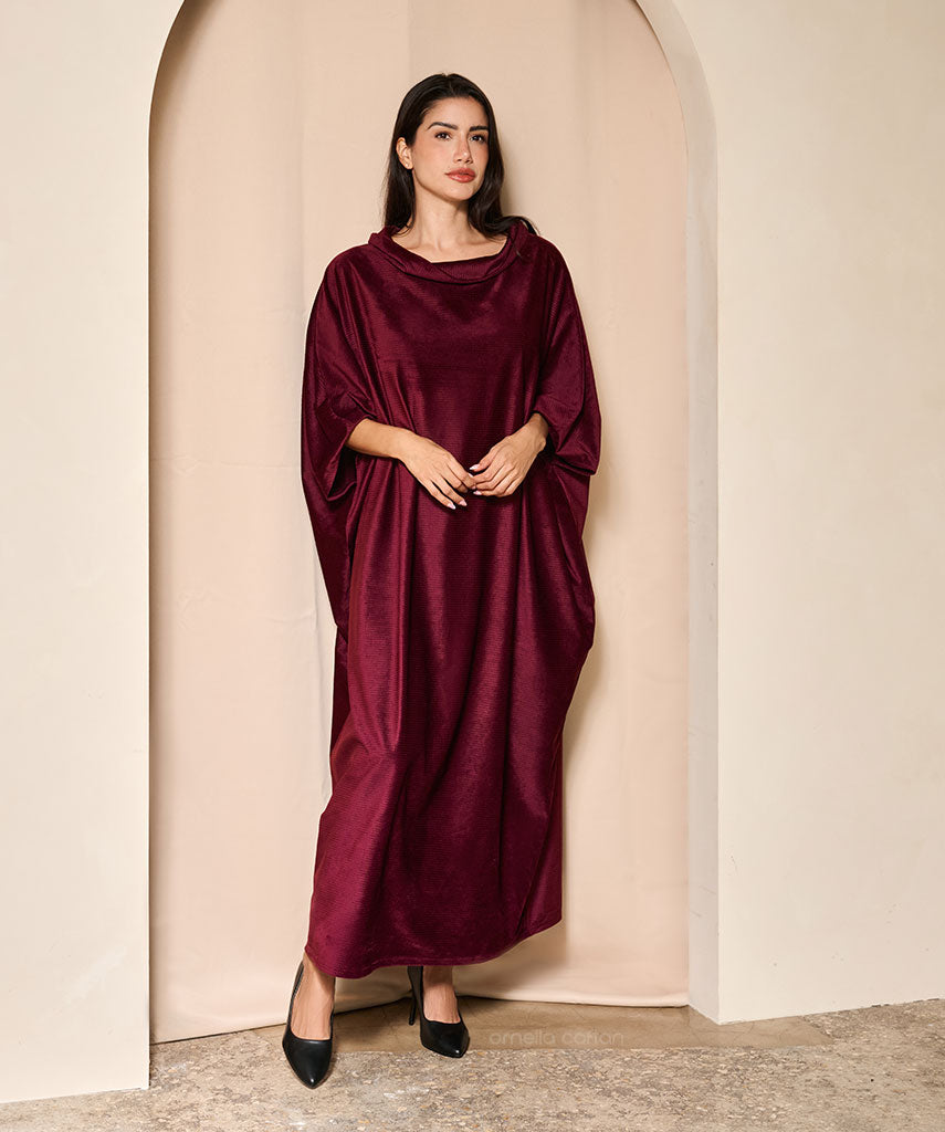 Caftano in velluto caldo e morbido - Ornella Caftan™