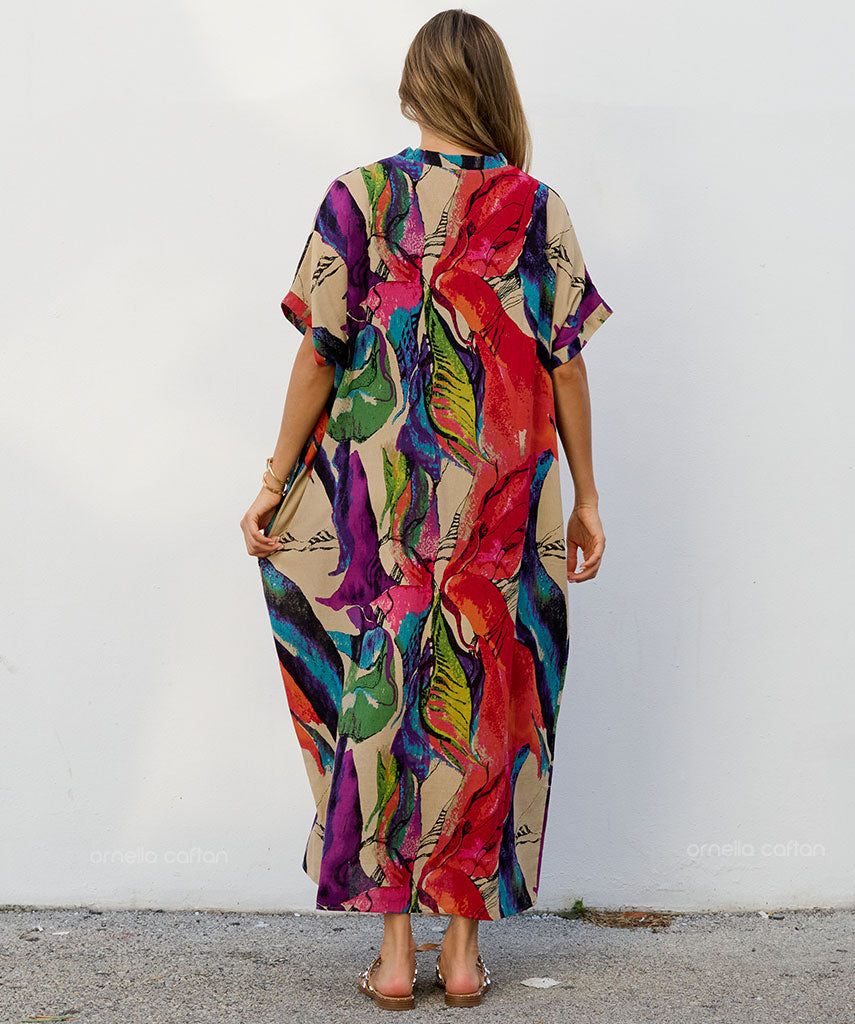 Casual, Abito con Tasche – Ornella Caftan™