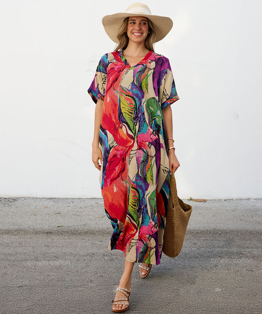 Casual, Abito con Tasche – Ornella Caftan™
