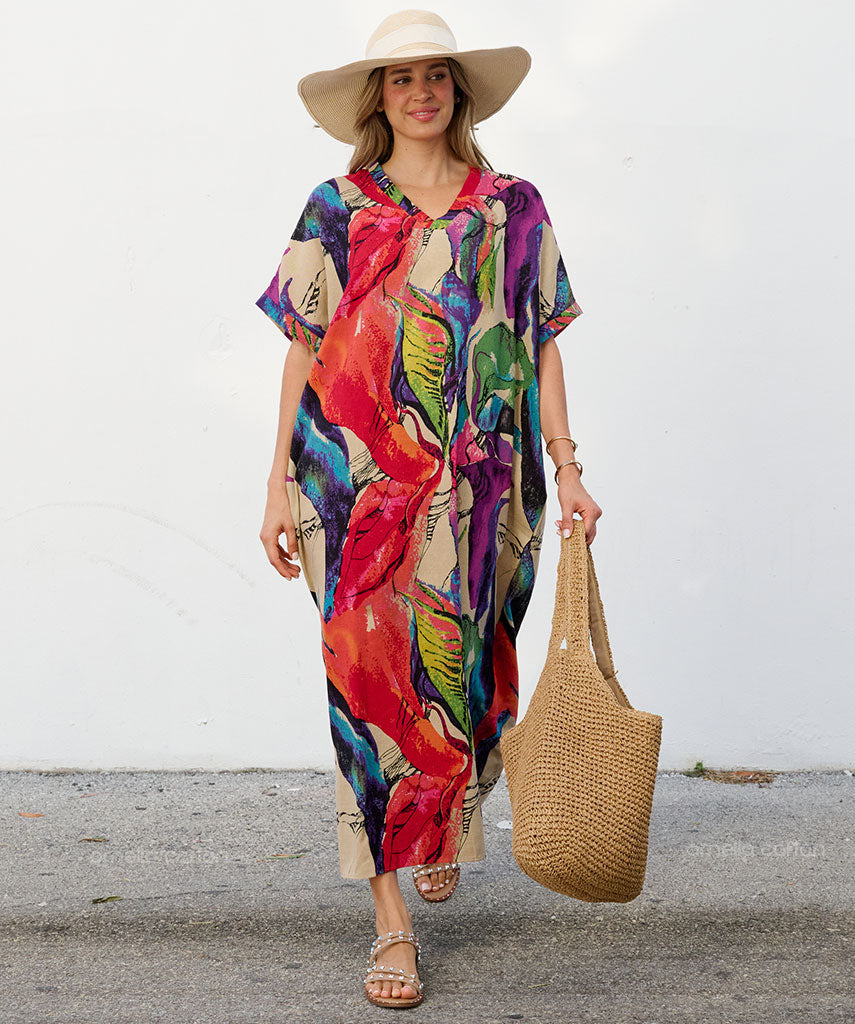 Casual, Abito con Tasche – Ornella Caftan™