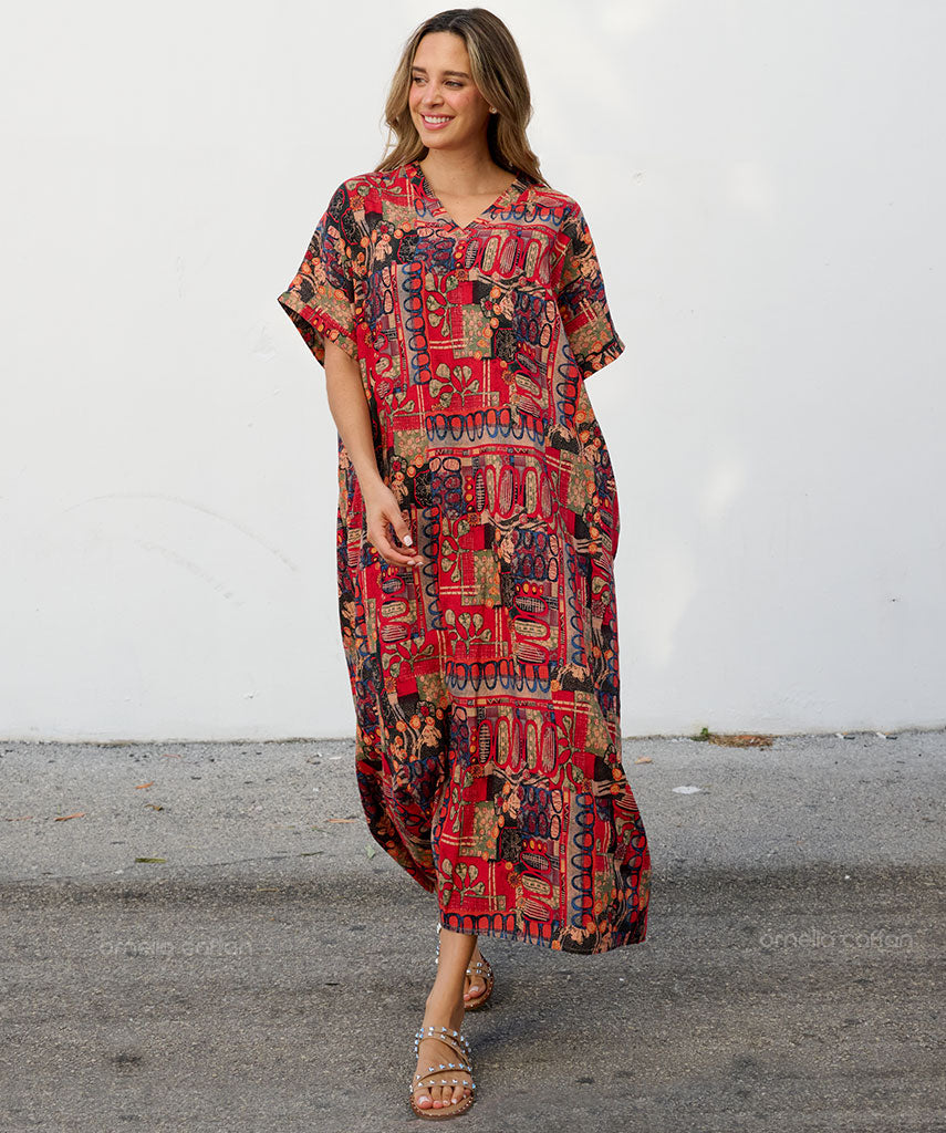 Casual, Abito con Tasche – Ornella Caftan™