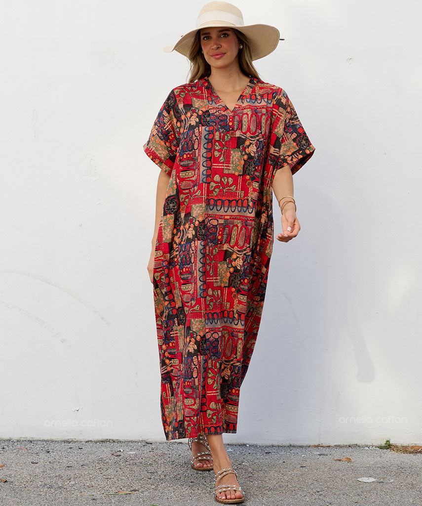 Casual, Abito con Tasche – Ornella Caftan™