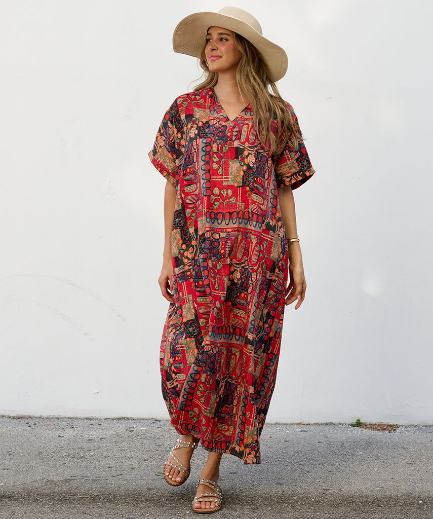 Casual, Abito con Tasche – Ornella Caftan™