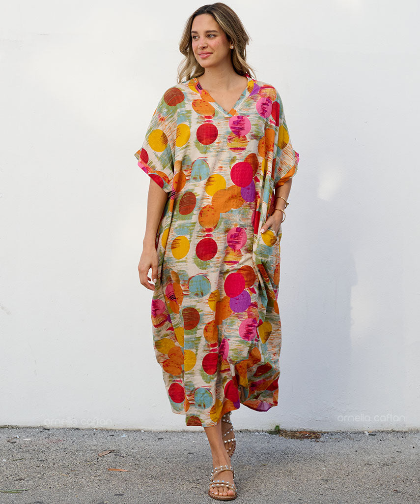 Casual, Abito con Tasche – Ornella Caftan™