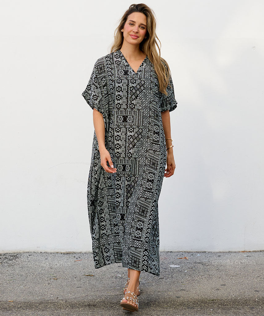 Casual, Abito con Tasche – Ornella Caftan™