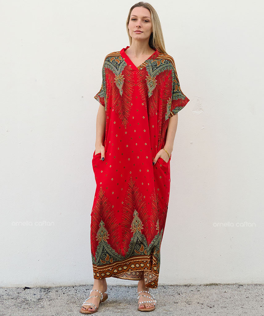 Casual, Abito con Tasche – Ornella Caftan™
