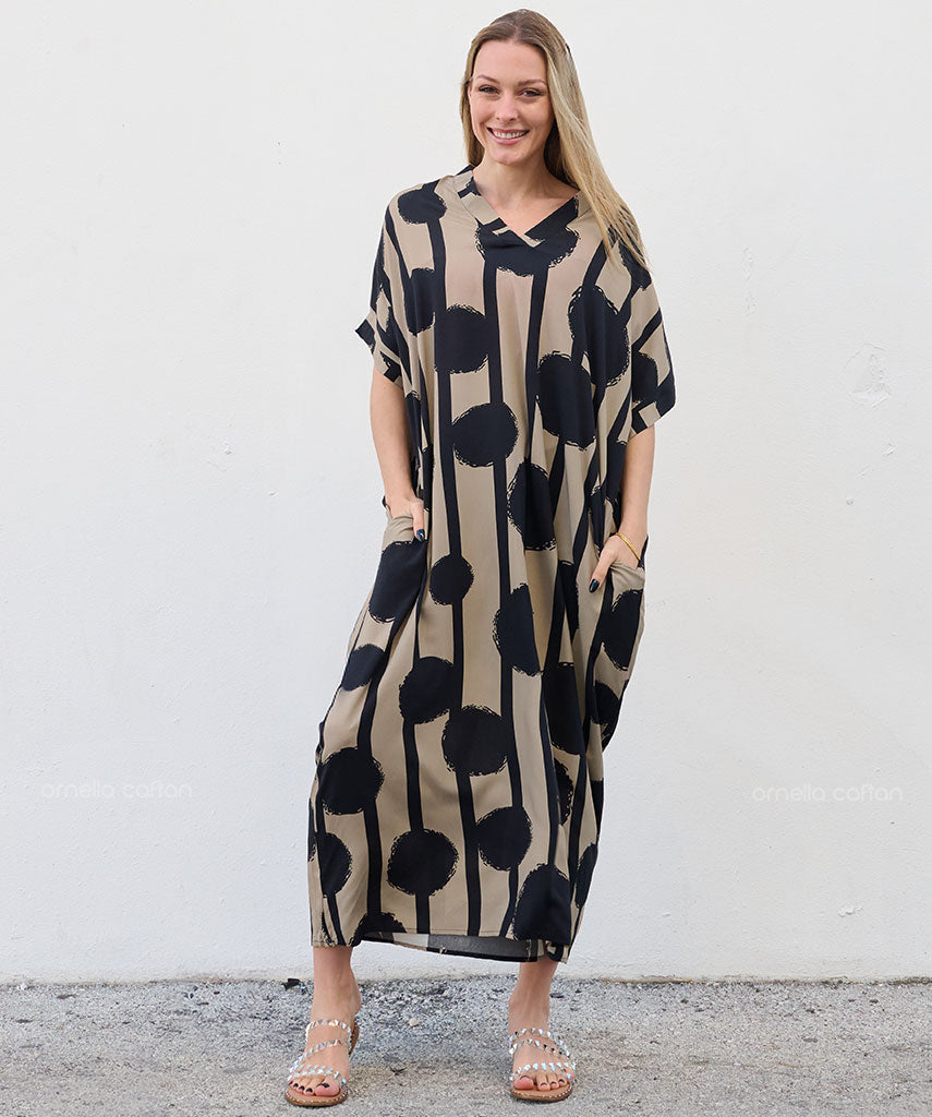 Casual, Abito con Tasche – Ornella Caftan™