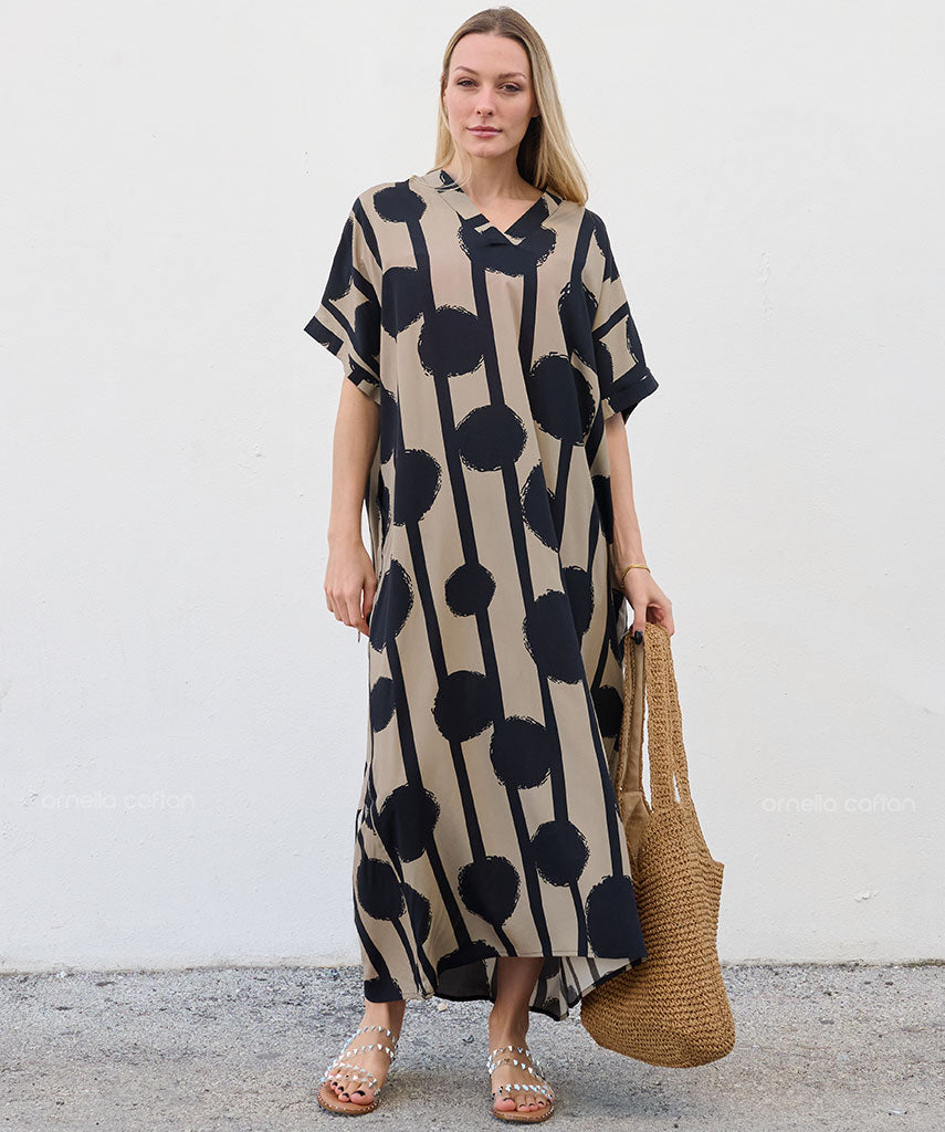 Casual, Abito con Tasche – Ornella Caftan™