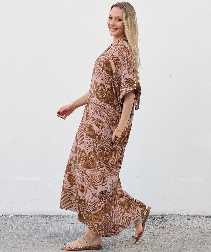 Casual, Abito con Tasche – Ornella Caftan™