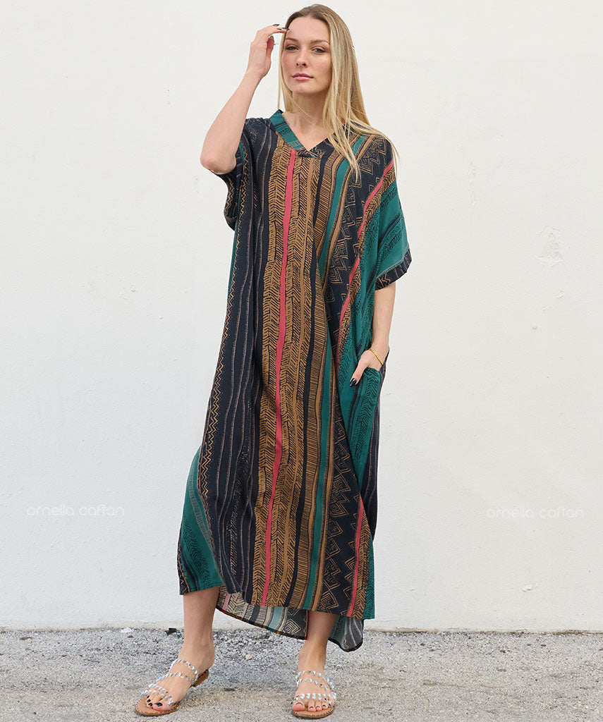 Casual, Abito con Tasche – Ornella Caftan™