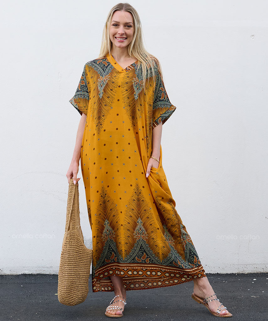 Casual, Abito con Tasche – Ornella Caftan™