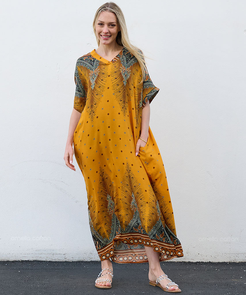 Casual, Abito con Tasche – Ornella Caftan™