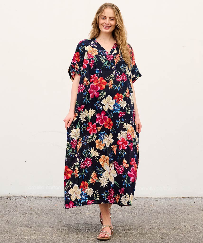 Casual, Abito con Tasche – Ornella Caftan™