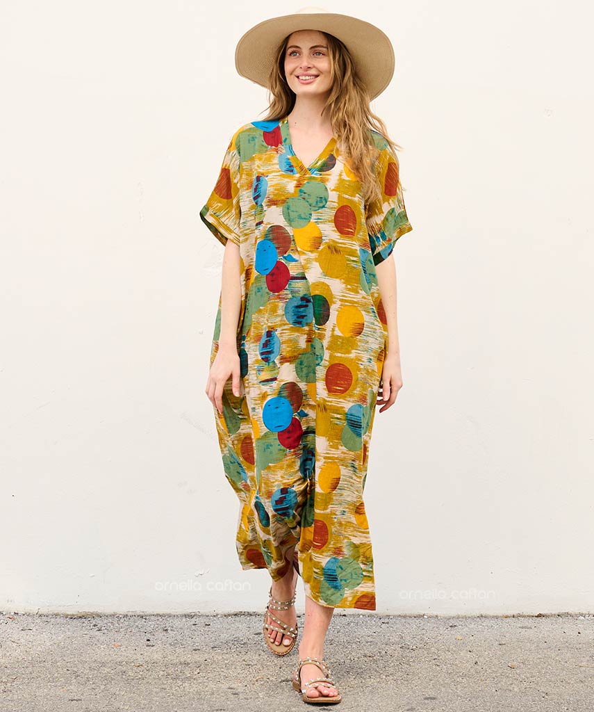 Casual, Abito con Tasche – Ornella Caftan™