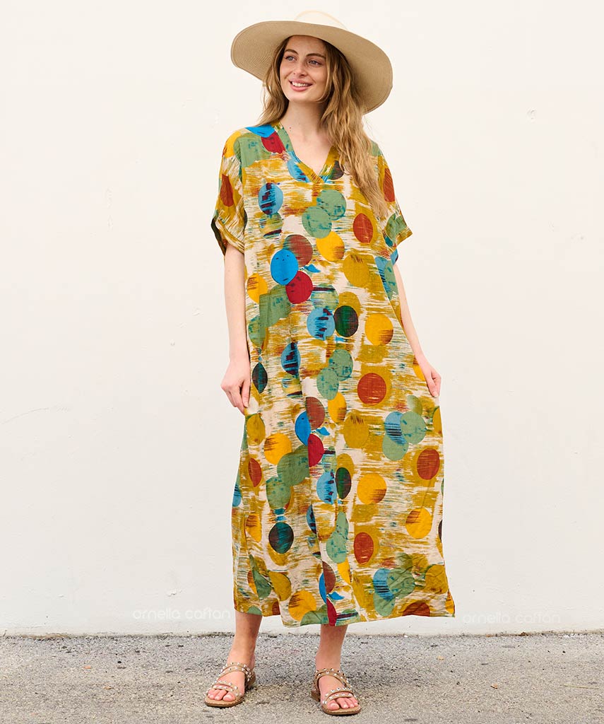 Casual, Abito con Tasche – Ornella Caftan™