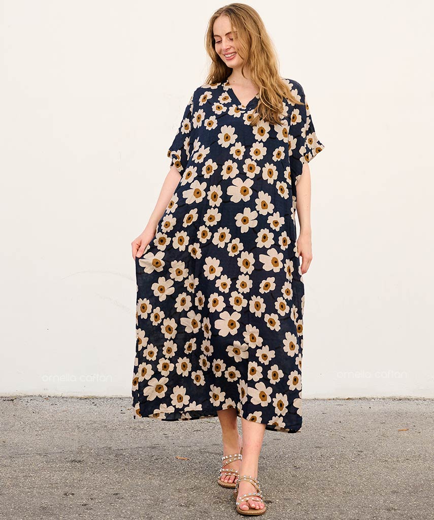 Casual, Abito con Tasche – Ornella Caftan™