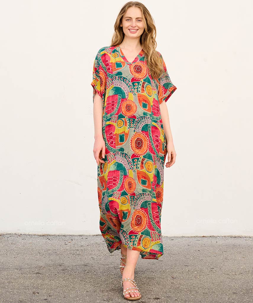 Casual, Abito con Tasche – Ornella Caftan™