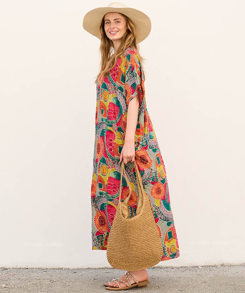 Casual, Abito con Tasche – Ornella Caftan™