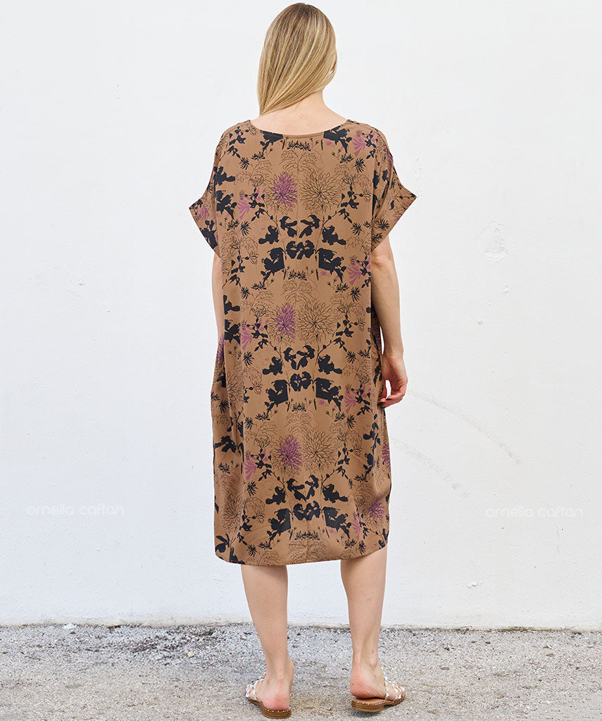 Casual, Abito Corto con Tasche – Ornella Caftan™