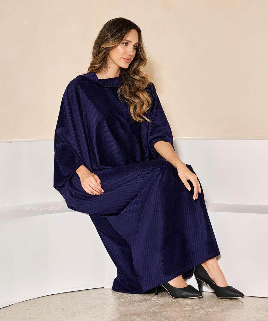 Caftano in velluto caldo e morbido - Ornella Caftan™