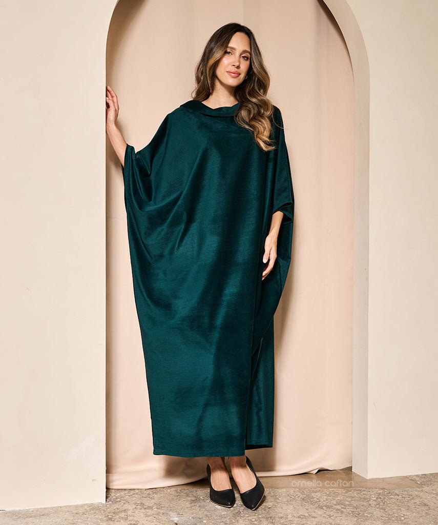 Caftano in velluto caldo e morbido - Ornella Caftan™