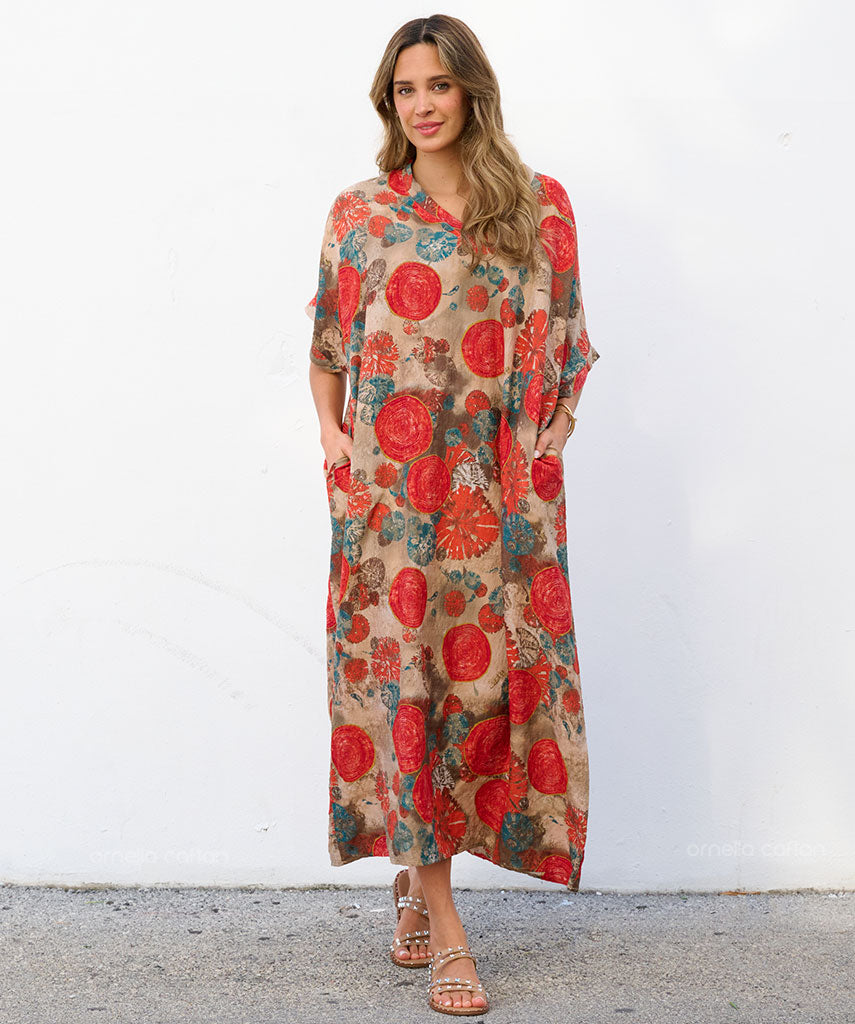 Casual, Abito con Tasche – Ornella Caftan™