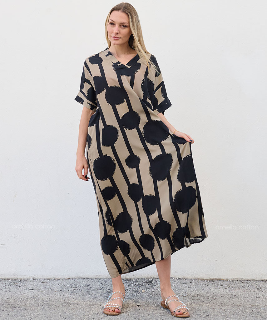 Casual, Abito con Tasche – Ornella Caftan™