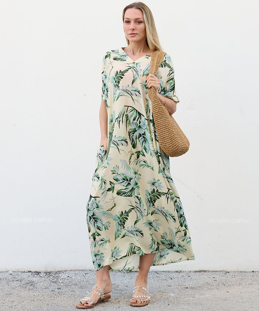 Casual, Abito con Tasche – Ornella Caftan™