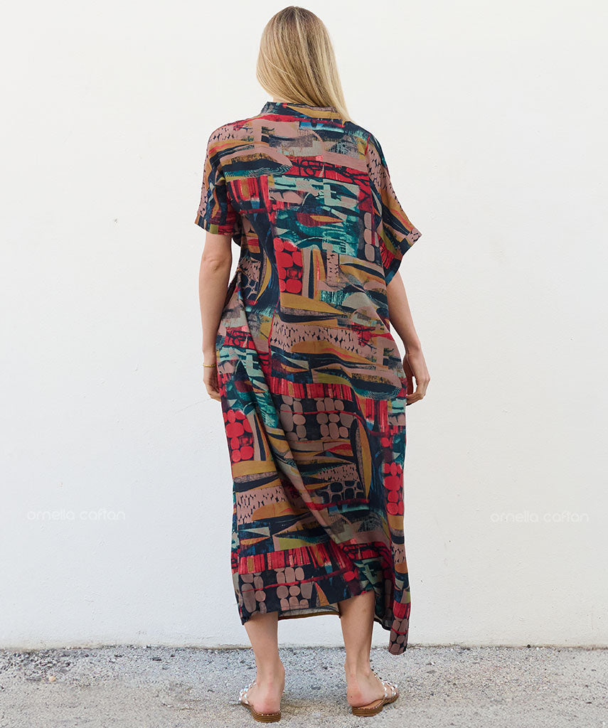 Casual, Abito con Tasche – Ornella Caftan™