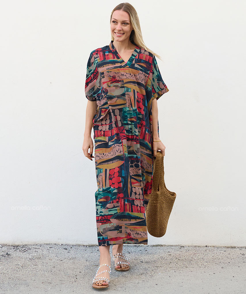 Casual, Abito con Tasche – Ornella Caftan™