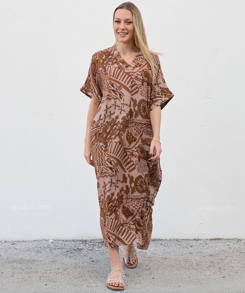 Casual, Abito con Tasche – Ornella Caftan™