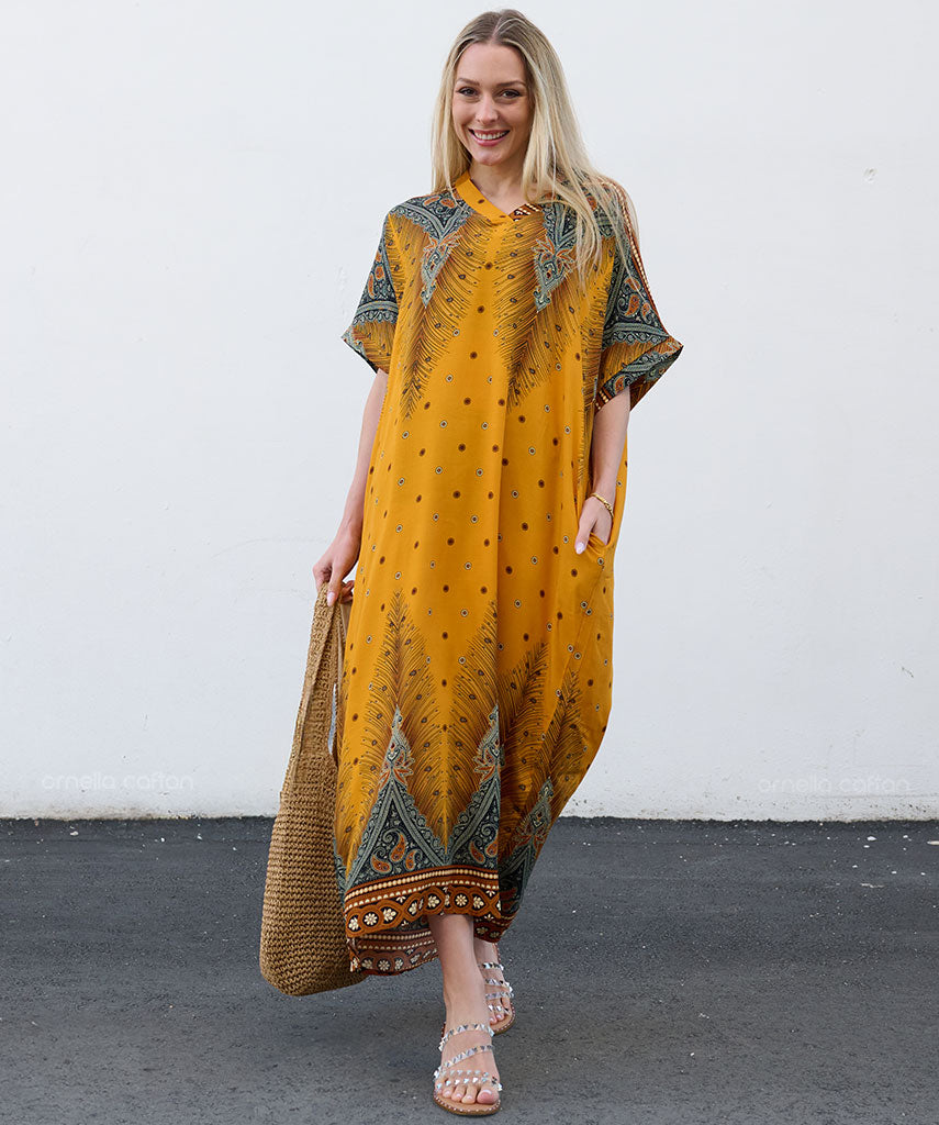 Casual, Abito con Tasche – Ornella Caftan™