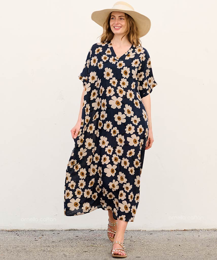 Casual, Abito con Tasche – Ornella Caftan™