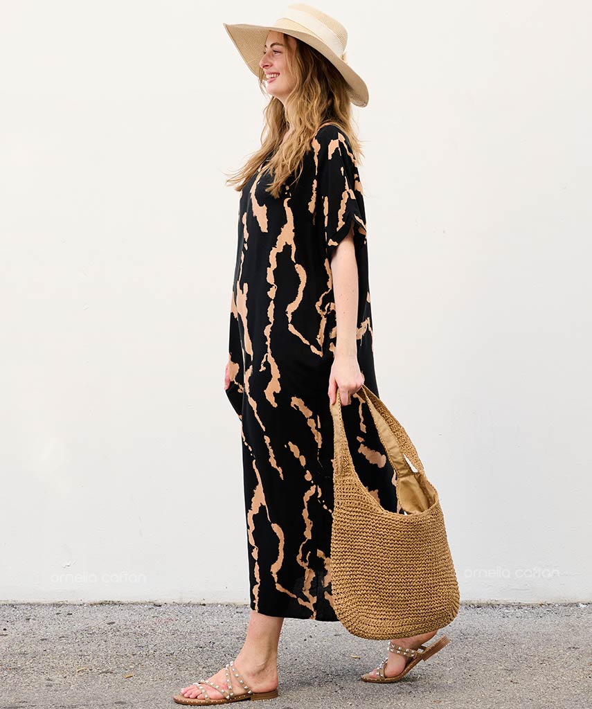 Casual, Abito con Tasche – Ornella Caftan™