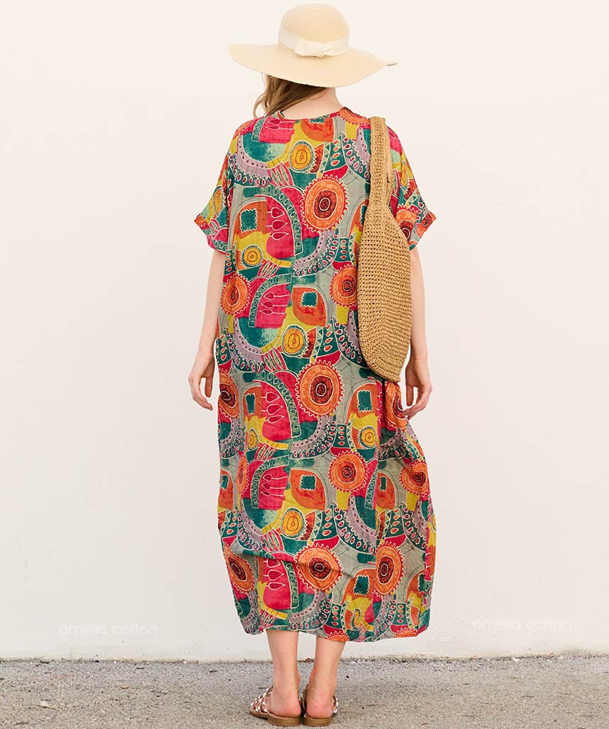 Casual, Abito con Tasche – Ornella Caftan™