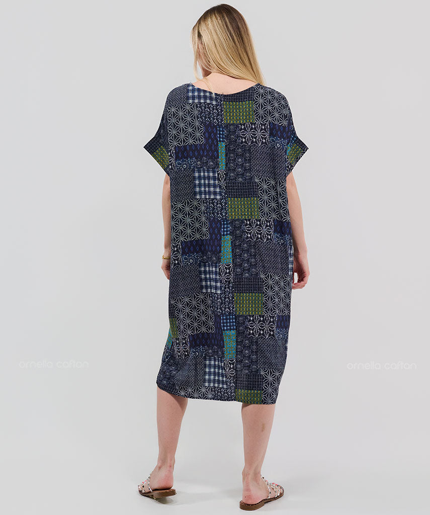 Casual, Abito Corto con Tasche – Ornella Caftan™